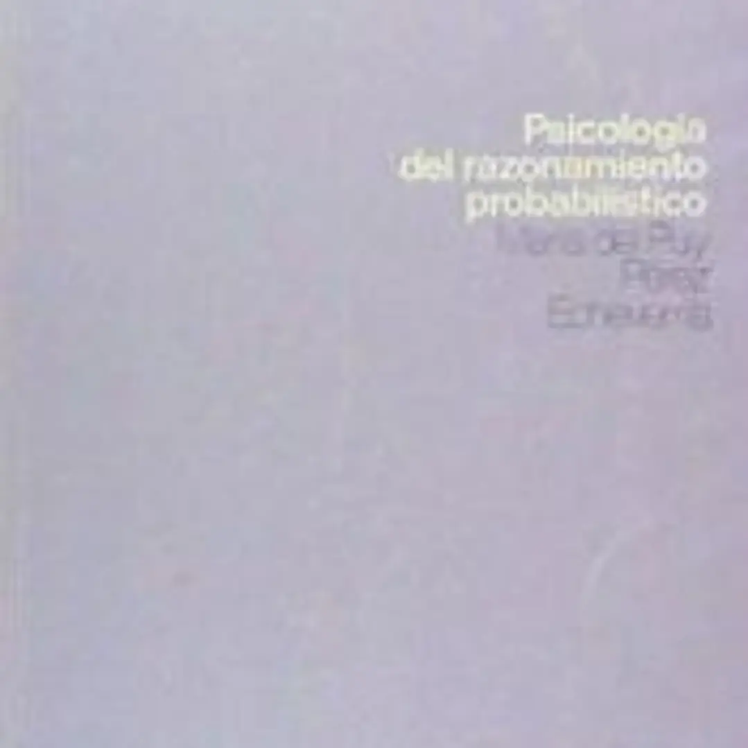 Psicología del razonamiento probabilístico 1