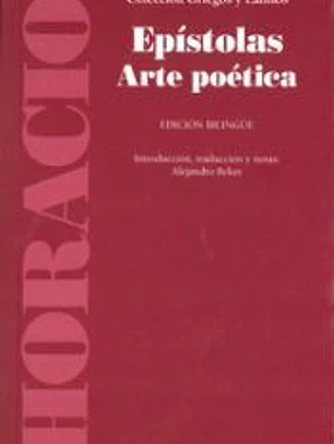 EPISTOLAS ARTE POETICA BILINGUE