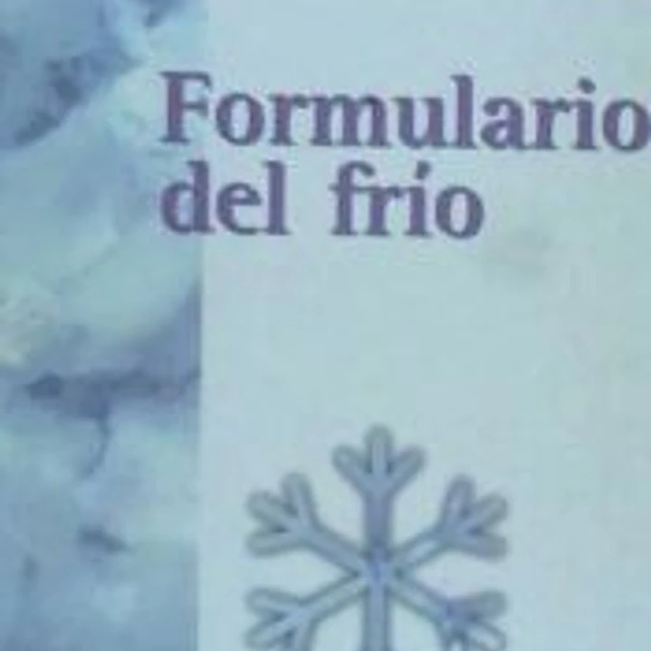 Formulario del frío 1