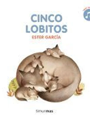 Cinco lobitos. Libro con sonido