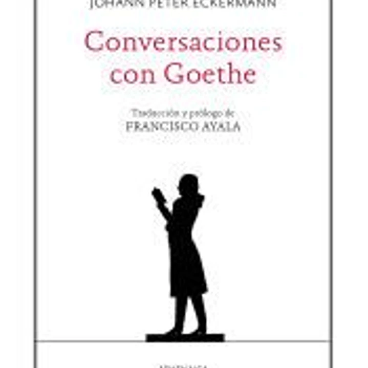 Conversaciones con Goethe 1