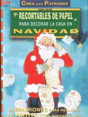 Recortables de papel para decorar la casa en Navidad
