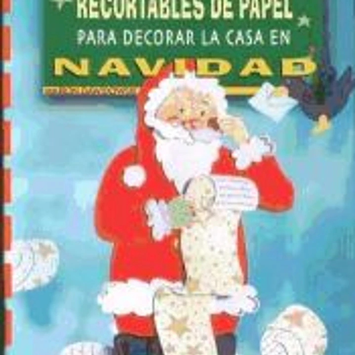 Recortables de papel para decorar la casa en Navidad 1