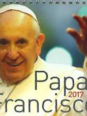 CALENDARIO DE MESA 2017 PAPA FRANCISCO