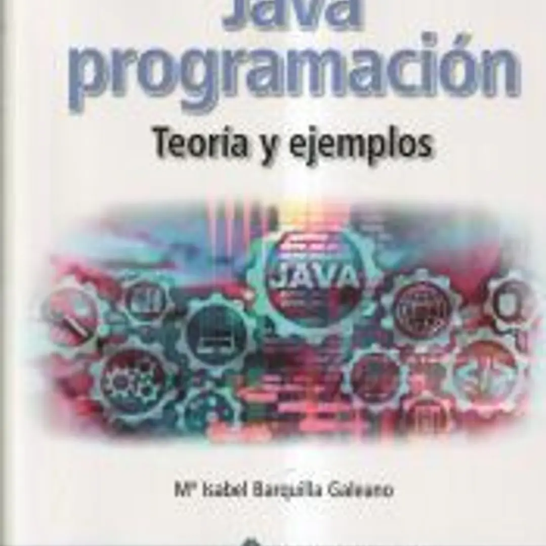 Java programación. Teoría y ejemplos 1