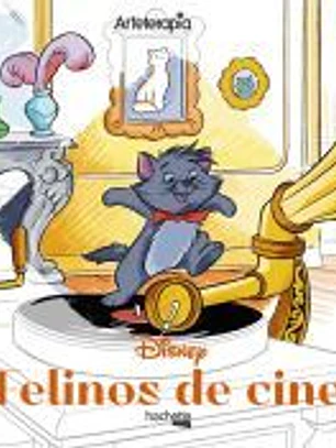 Arteterapia. Los cuadrados de Disney. Felinos de cine
