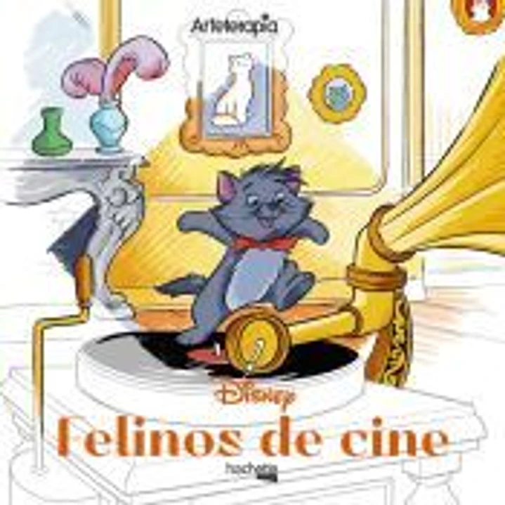 Arteterapia. Los cuadrados de Disney. Felinos de cine 1
