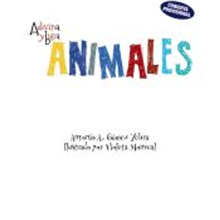 Adivina y busca animales 1