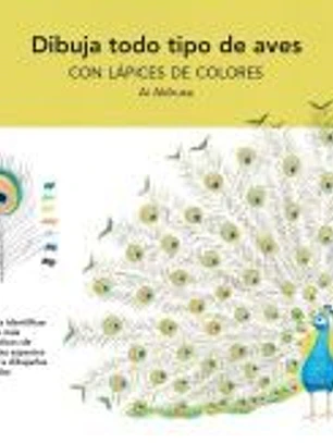 Dibuja todo tipo de aves con lápices de colores