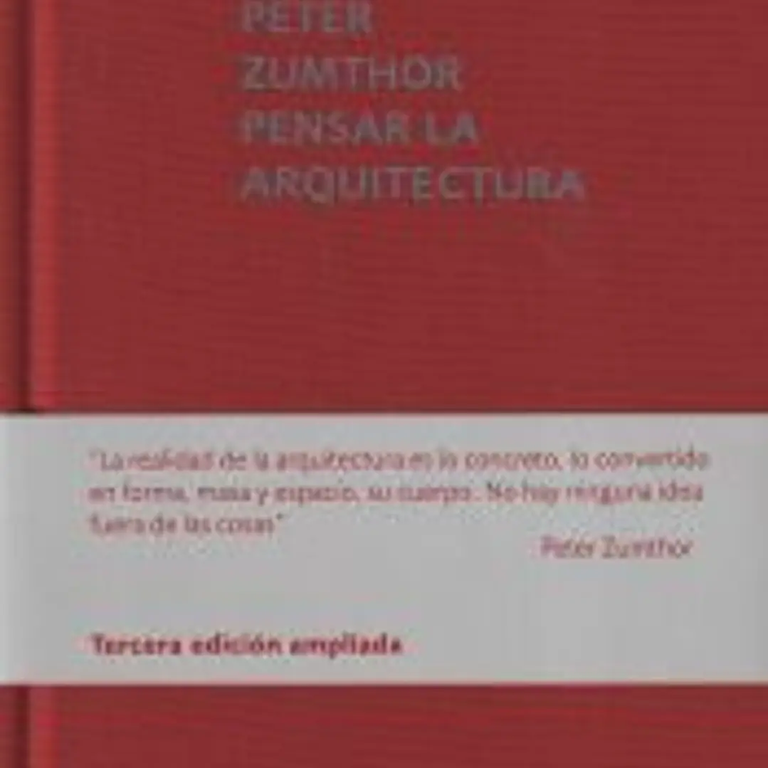 Pensar la arquitectura 1