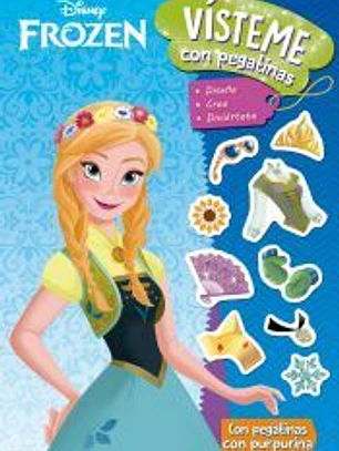 Frozen. Vísteme con pegatinas