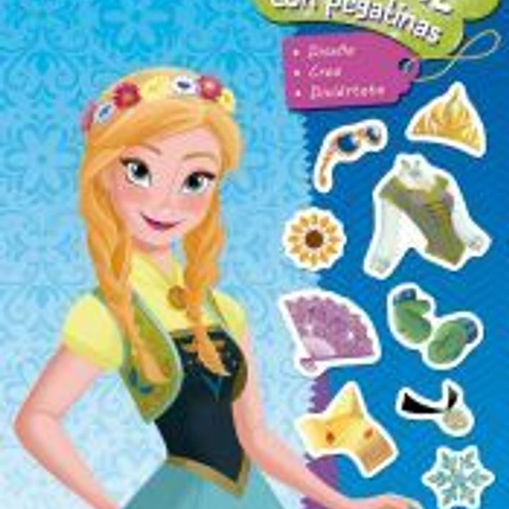 Frozen. Vísteme con pegatinas 1
