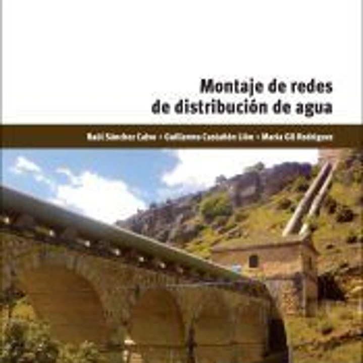 Montaje de redes de distribución de agua. Certificados de profesionalidad. Montaje y mantenimiento de redes de agua 1