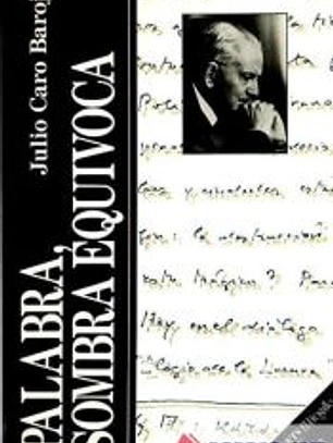 Palabra, sombra equívoca