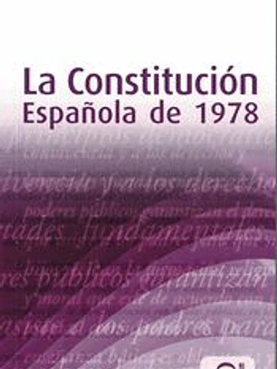 La Constitución Española de 1978