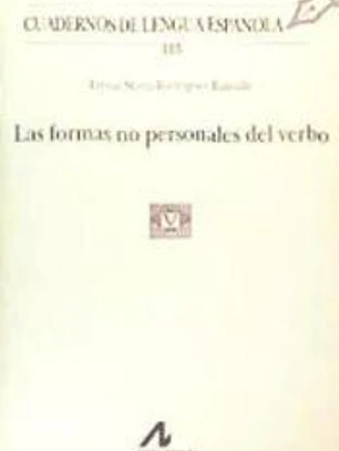 Las formas no personales del verbo