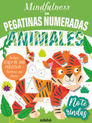 MINDFULNESS con pegatinas numeradas: ANIMALES