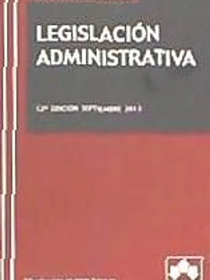 Legislación administrativa