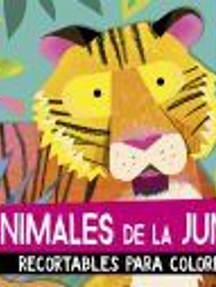 ANIMALES DE LA JUNGLA (RECORTABLES 3D PARA COLOREAR)