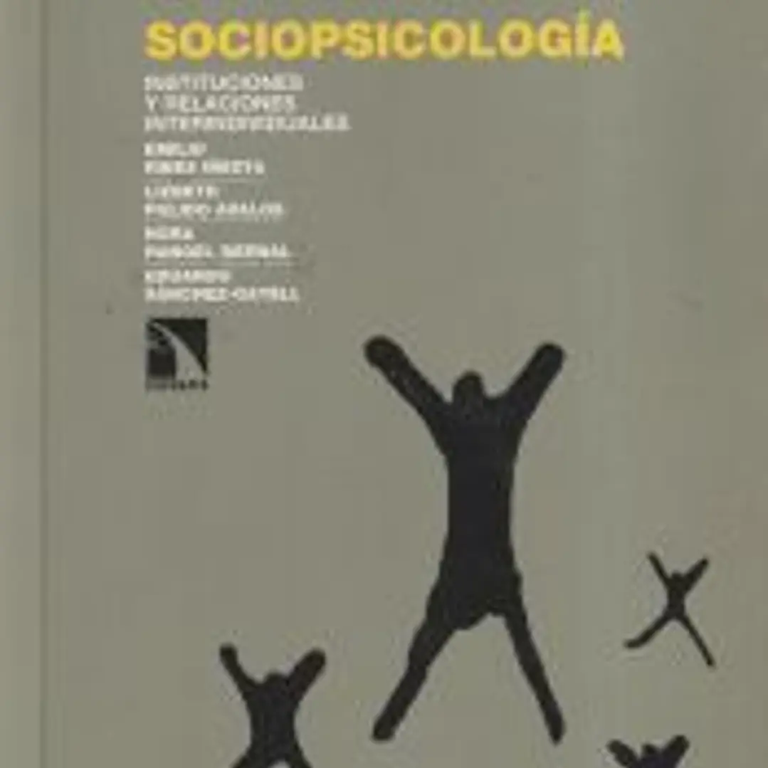 Sociopsicología: Instituciones y relaciones interindividuales 1