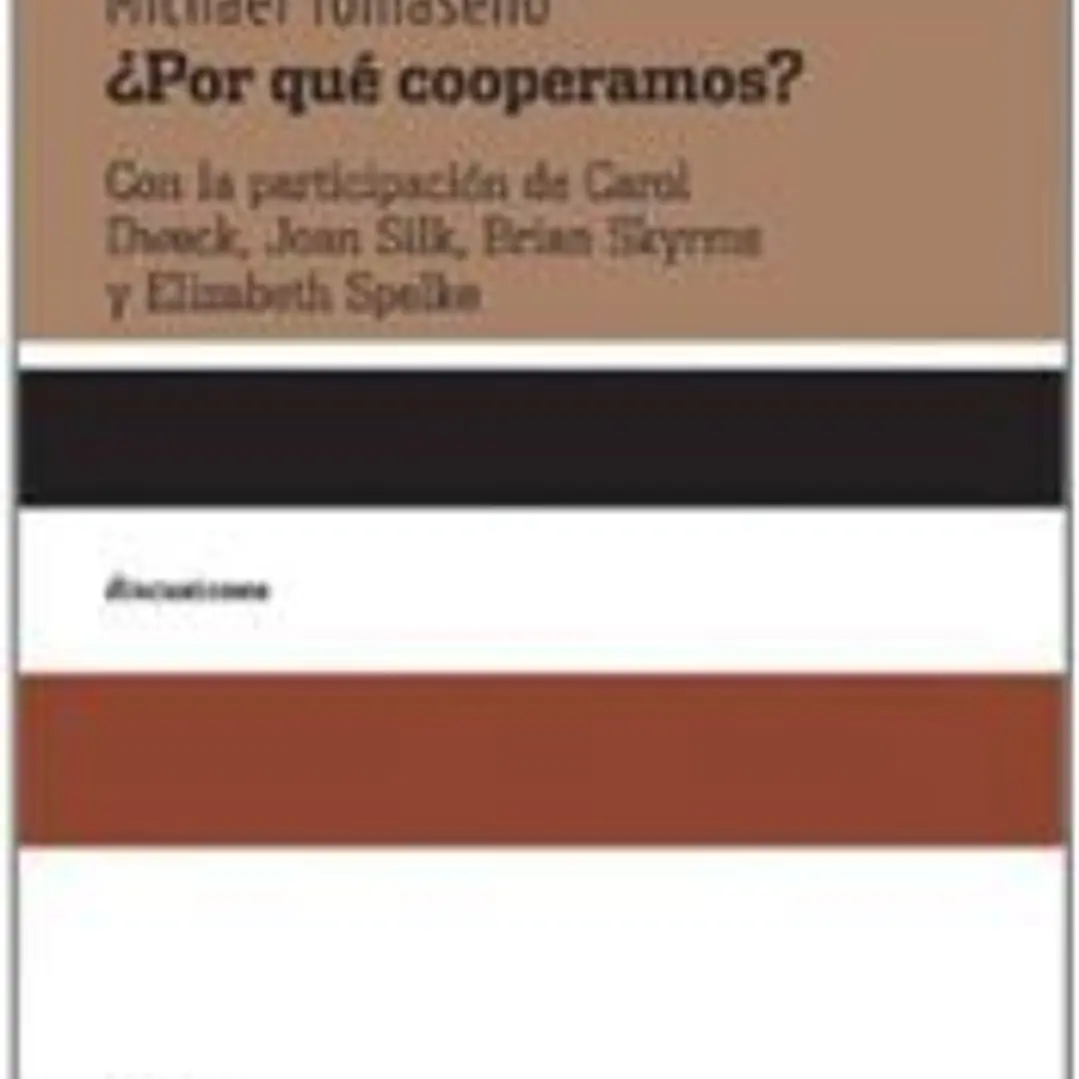 ¿Por qué cooperamos? 1