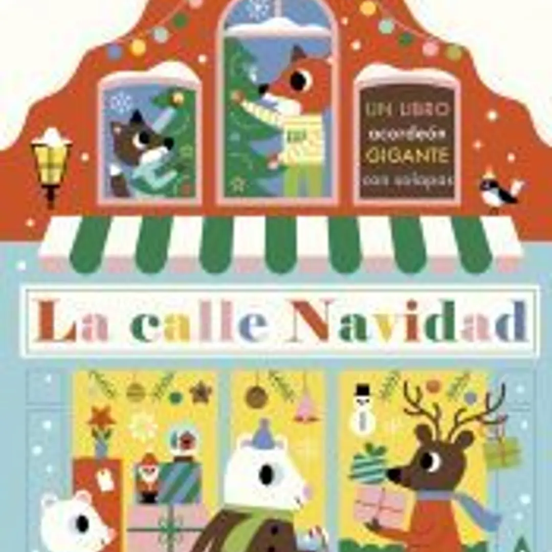 La calle Navidad. Libro acordeón 1