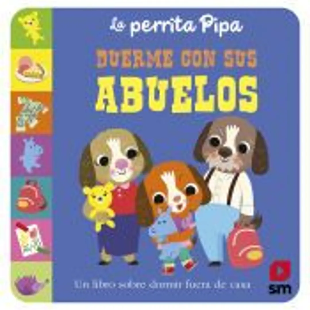 La perrita Pipa duerme con sus abuelos 1