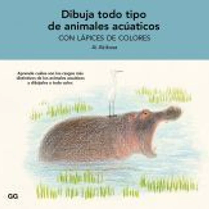 Dibuja todo tipo de animales acuáticos con lápices de colores 1