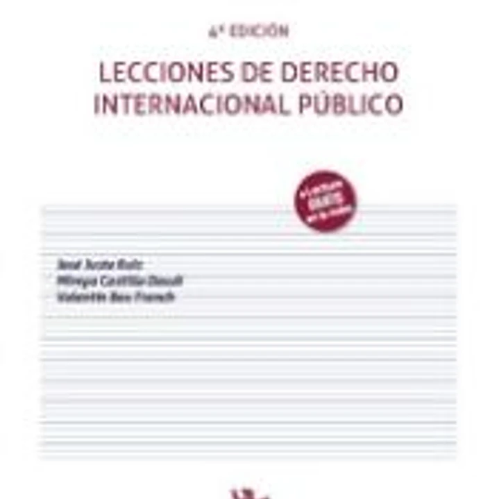 Lecciones de Derecho Internacional Público 4ª Edición 2023 1
