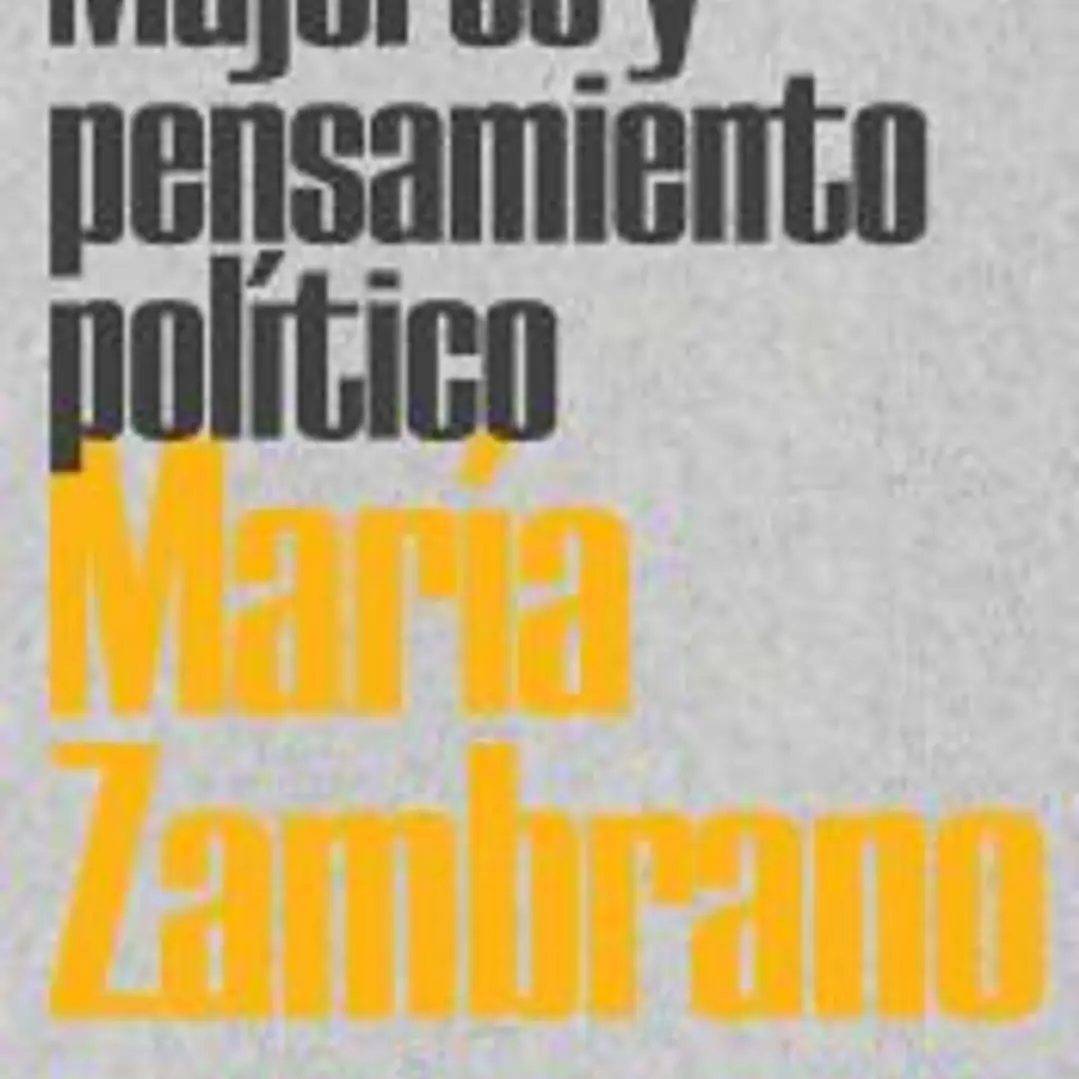 Mujeres y pensamiento político María Zambrano 1