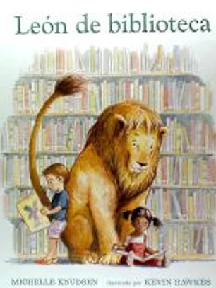 León de biblioteca
