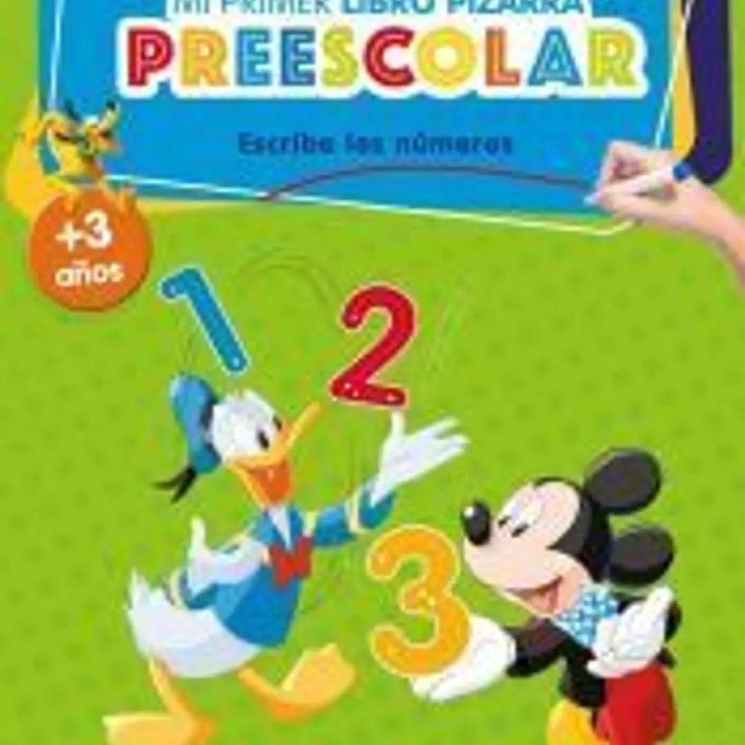 Aprende con Disney. Primeros números (Libro-pizarra) 1