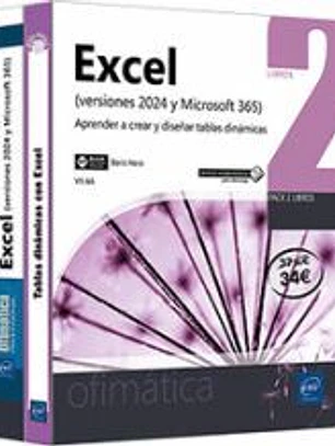 EXCEL VERSIONES 2024 Y MICROSOFT 365 PACK APRENDER A CREAR
