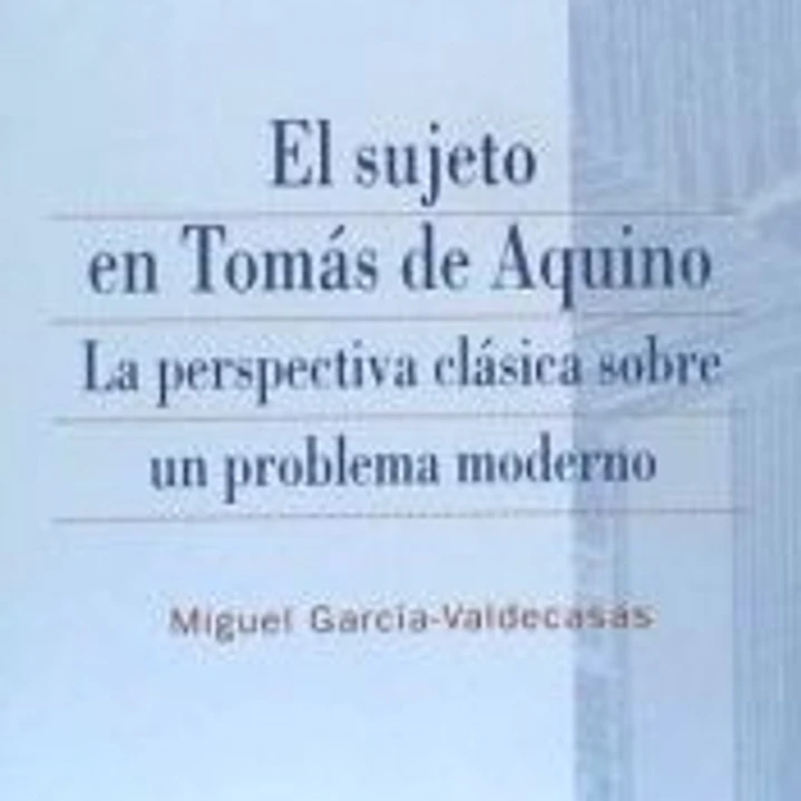 Sujeto en Tomás de Aquino, El 1