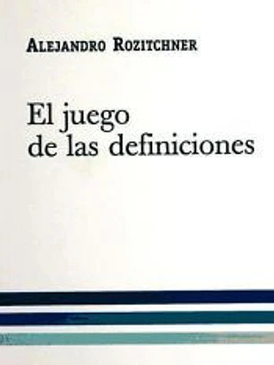 EL JUEGO DE LAS DEFINICIONES