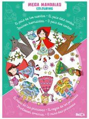 MEGA MANDALAS - CUENTOS Y PRINCESAS