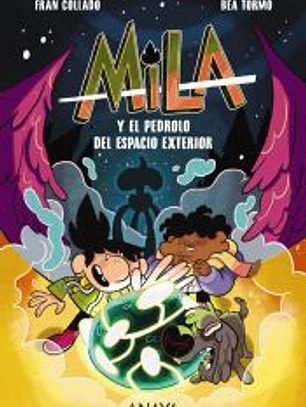 Mila y el pedrolo del espacio exterior