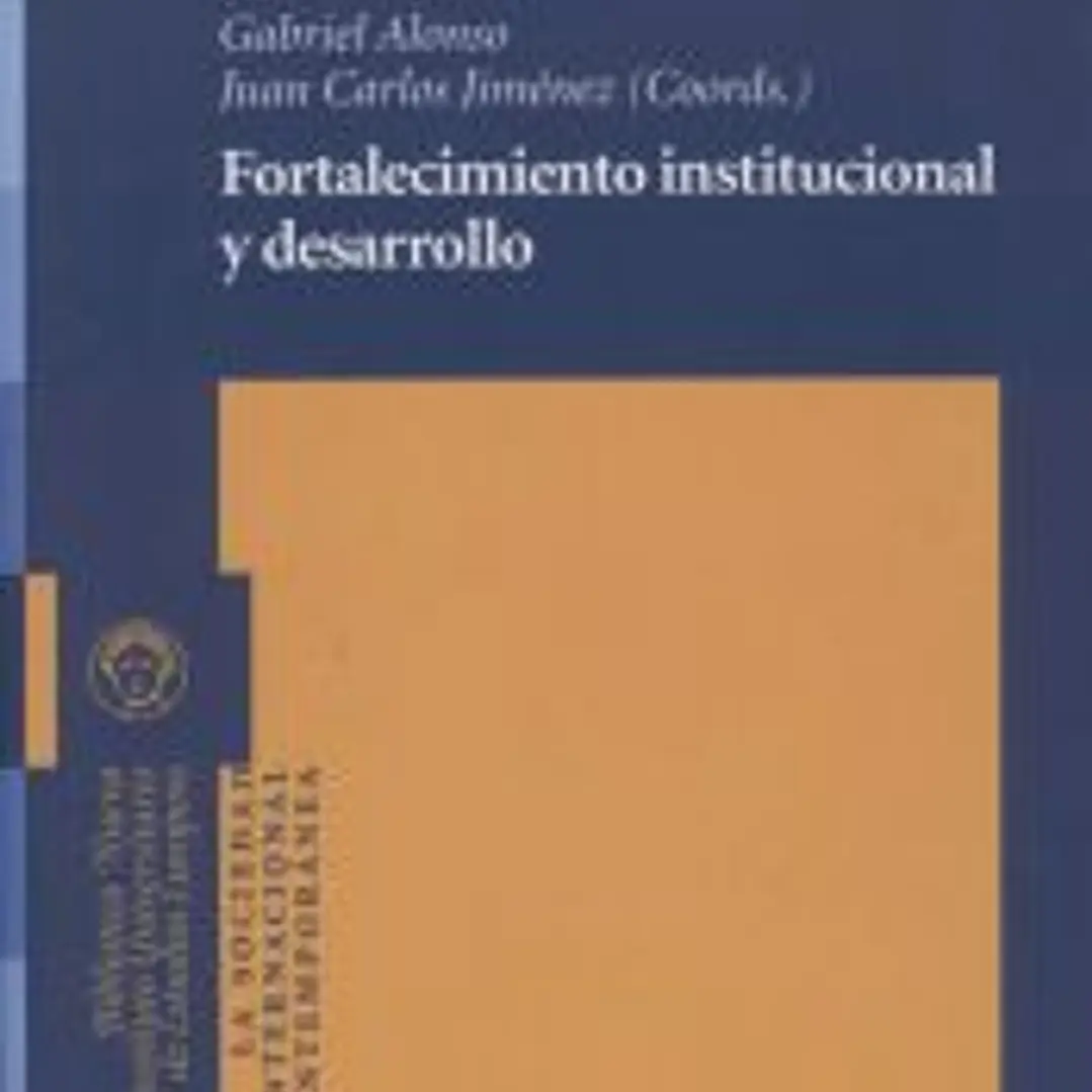 Fortalecimiento institucional y desarrollo 1