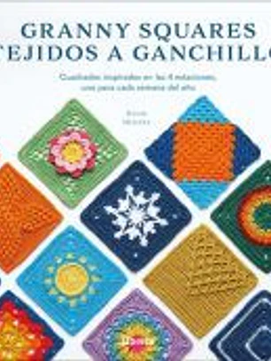Granny squares tejidos a ganchillo