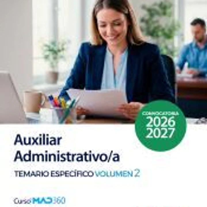 Auxiliar Administrativo/a. Temario específico volumen 2. Servicio Andaluz de Salud (SAS) 1