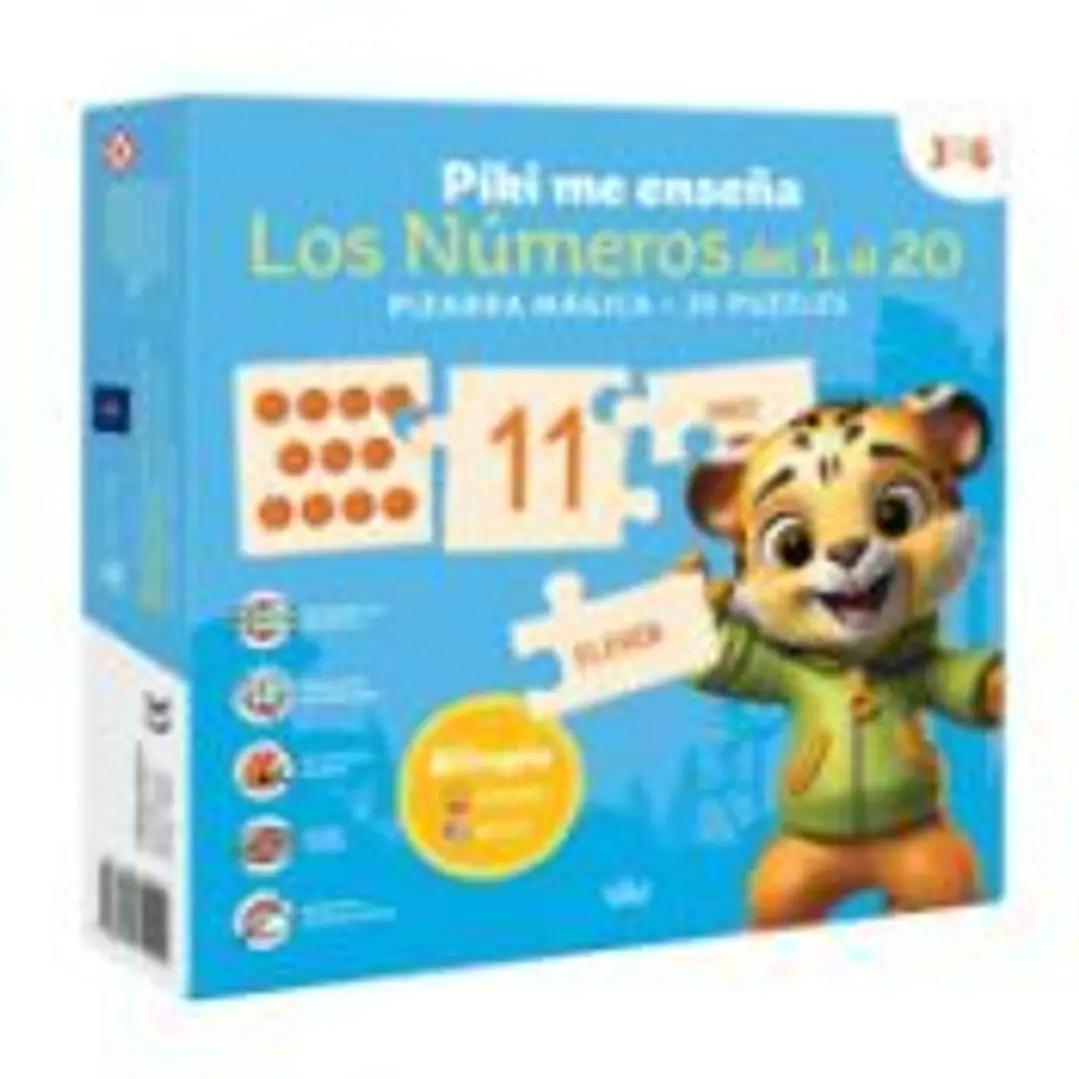 Piky me enseña Los Números del 1 al 20 1
