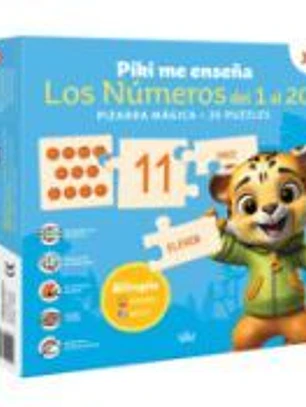 Piky me enseña Los Números del 1 al 20