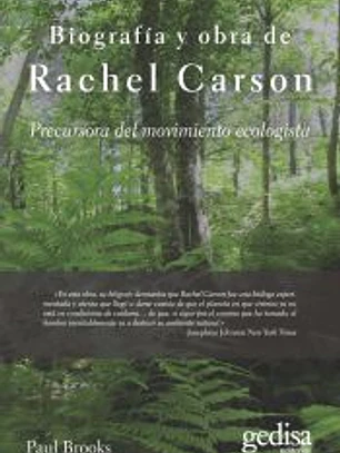 BIOGRAFIA Y OBRA DE RACHEL CARSON-PRECURSORA DEL MOVIMIENTO