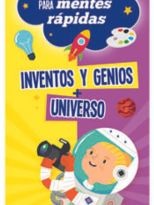 APRENDO EN CASA DOBLE RETO - INVENTOS Y GENIOS + UNIVERSO