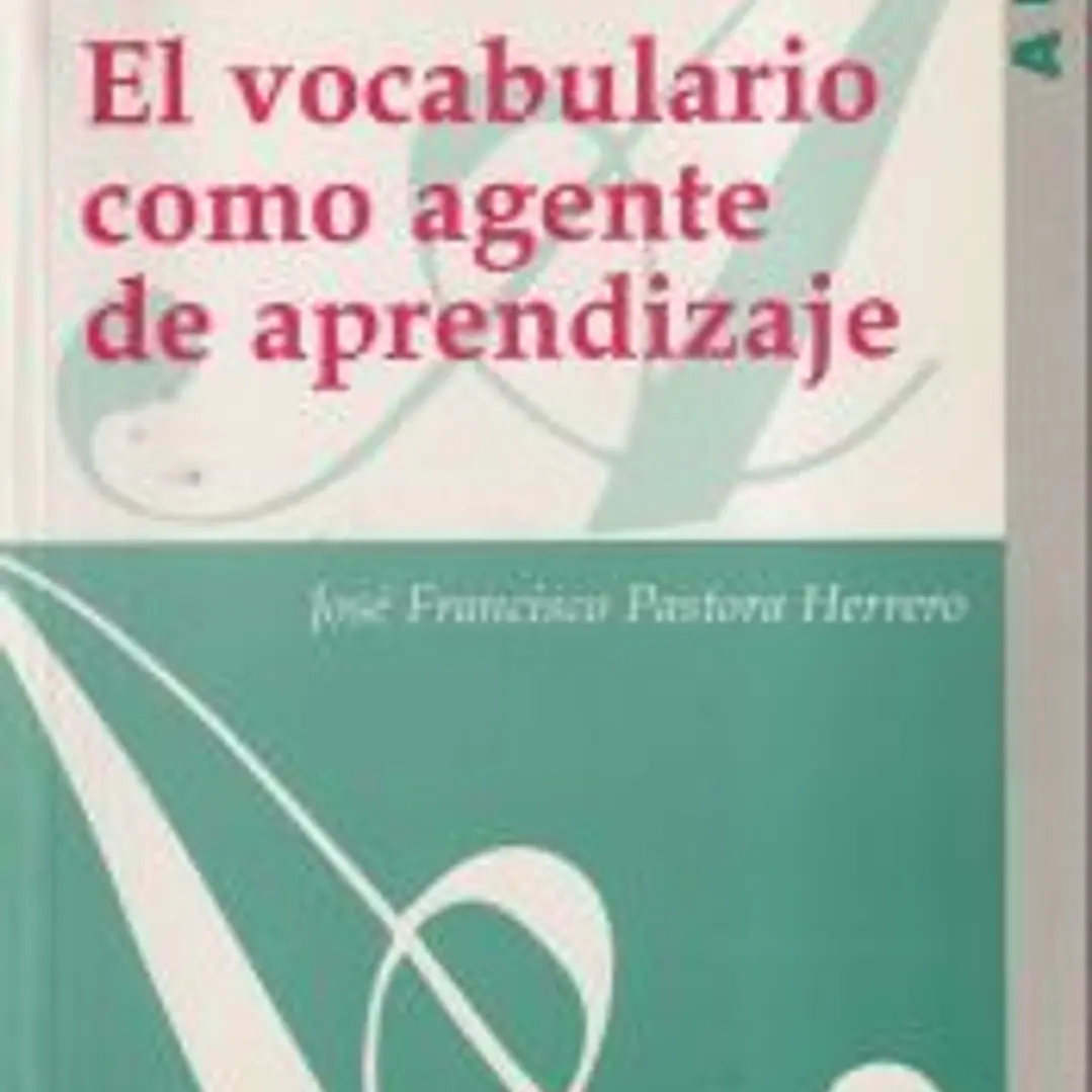 El vocabulario como agente de aprendizaje 1