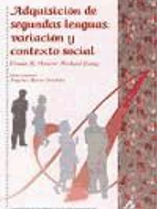 Adquisición de segundas lenguas: variación y contexto social
