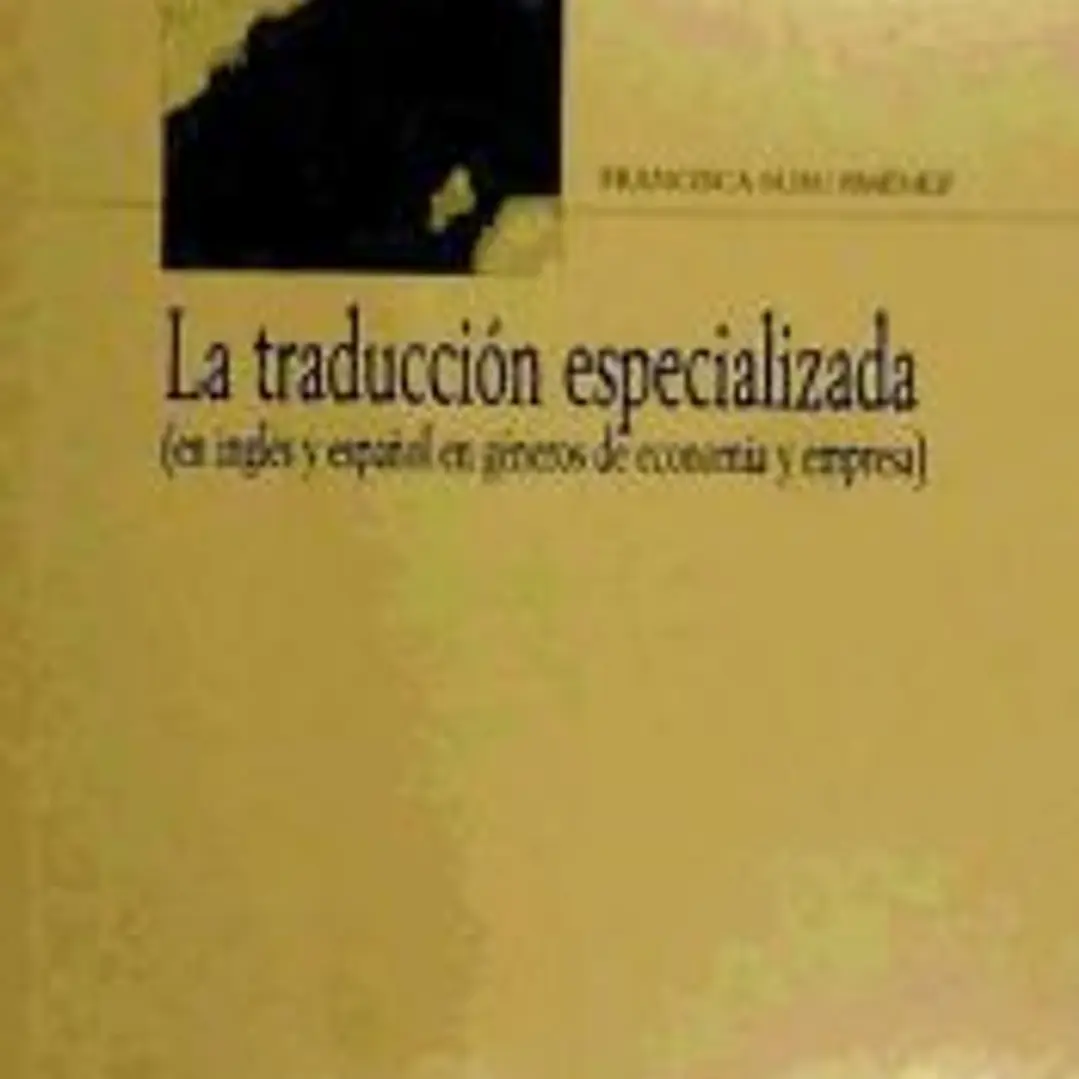 La traducción especializada 1