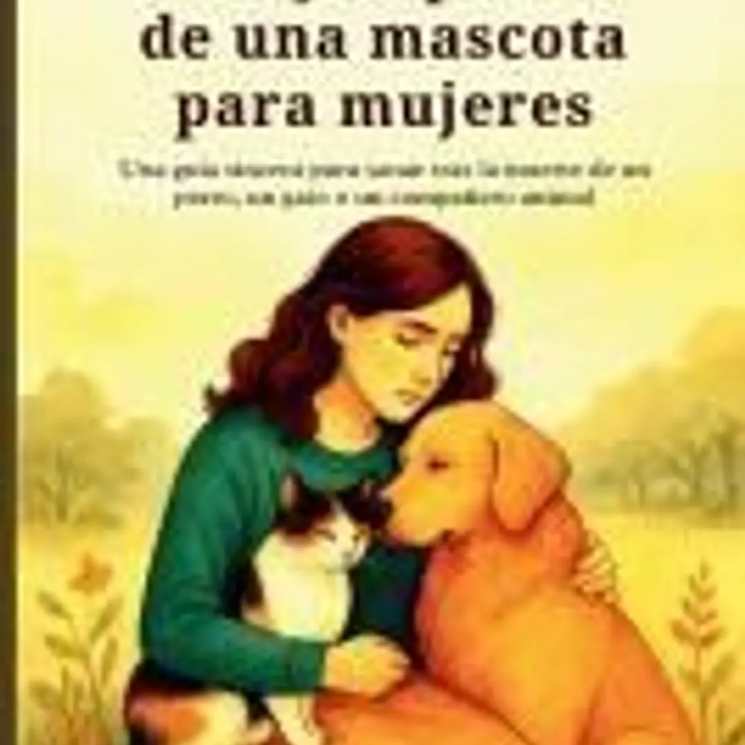 Recuperación del duelo y la pérdida de una mascota para mujeres: Una guía sincera para sanar tras la muerte de un perro, un gato o un compañero animal 1