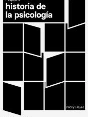 Pequeña historia de la psicología