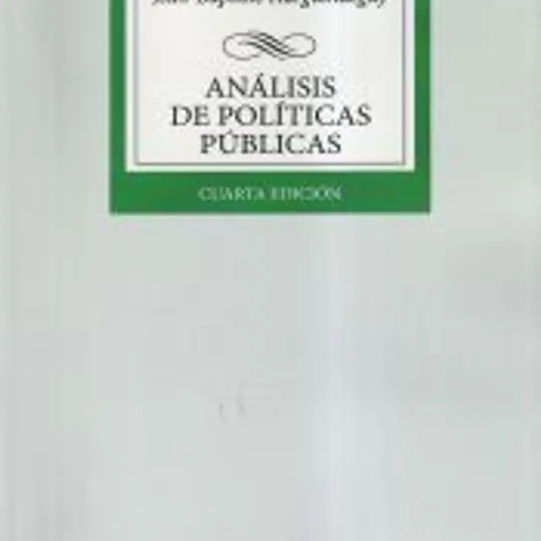 Análisis de políticas públicas 1